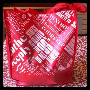 Large LuLulemon Shopping Bag